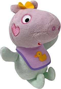 TY Baby Evie Peppa Pig 13cm Beanie Soft Plush Toy