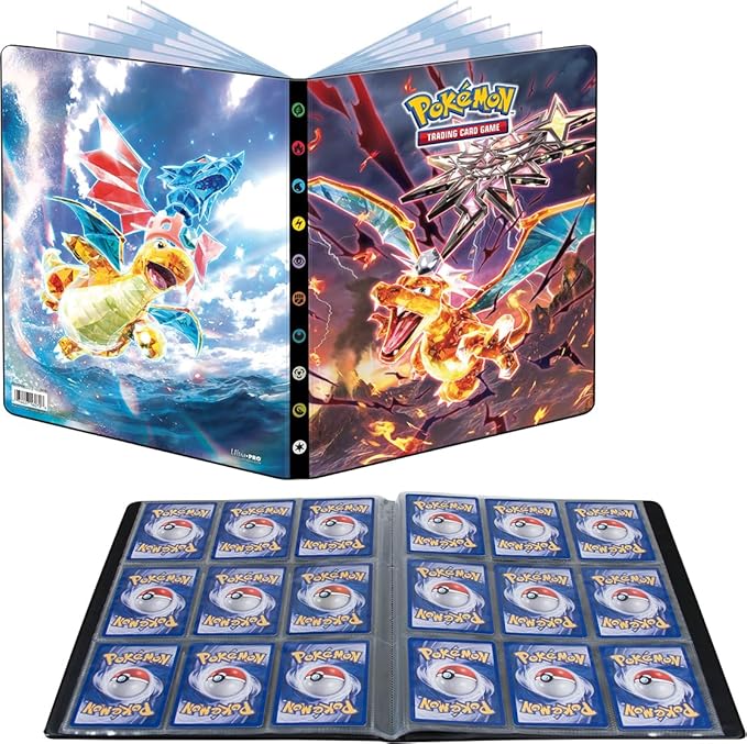 Pokémon Scarlet & Violet 3 9-Pocket Portfolio Folder Charizard