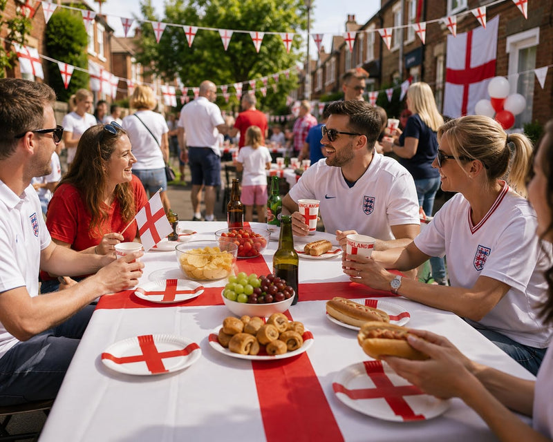 PMS England Plastic Table Cover 180cm x 120cm