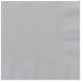 Silver Luncheon Napkins 20 Pack