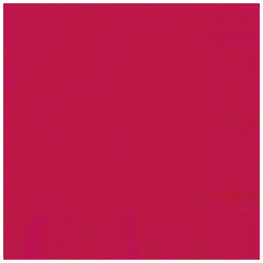 Ruby Red Luncheon Napkins 20 Pack