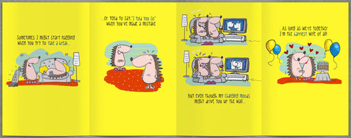Birthday Card Husband - back