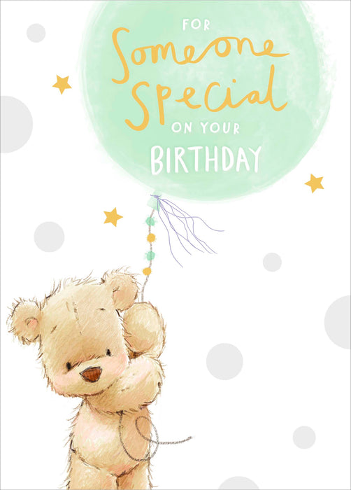 Nutmeg Birthday Card for Someone, Cute Design