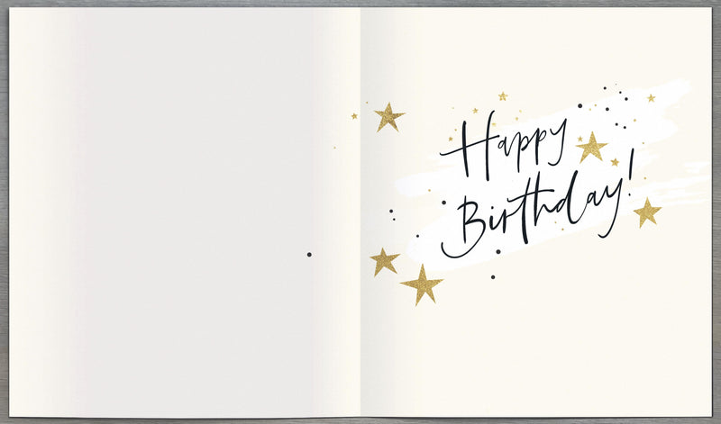 40th Birthday Card - back