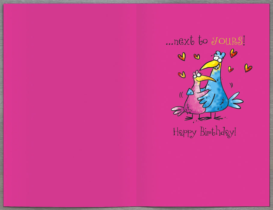 Hanson | Birthday Card Wife Hum | Happy Birthday Gifts | Her, Girls, Women | With Envelope