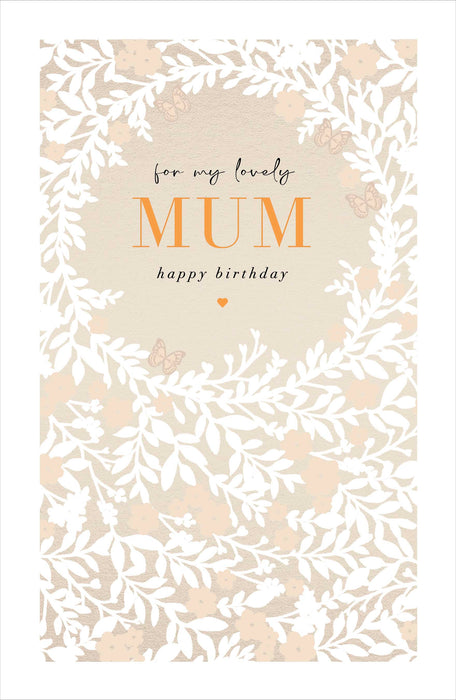 Gibson Birthday Card for Mum, Conv Design
