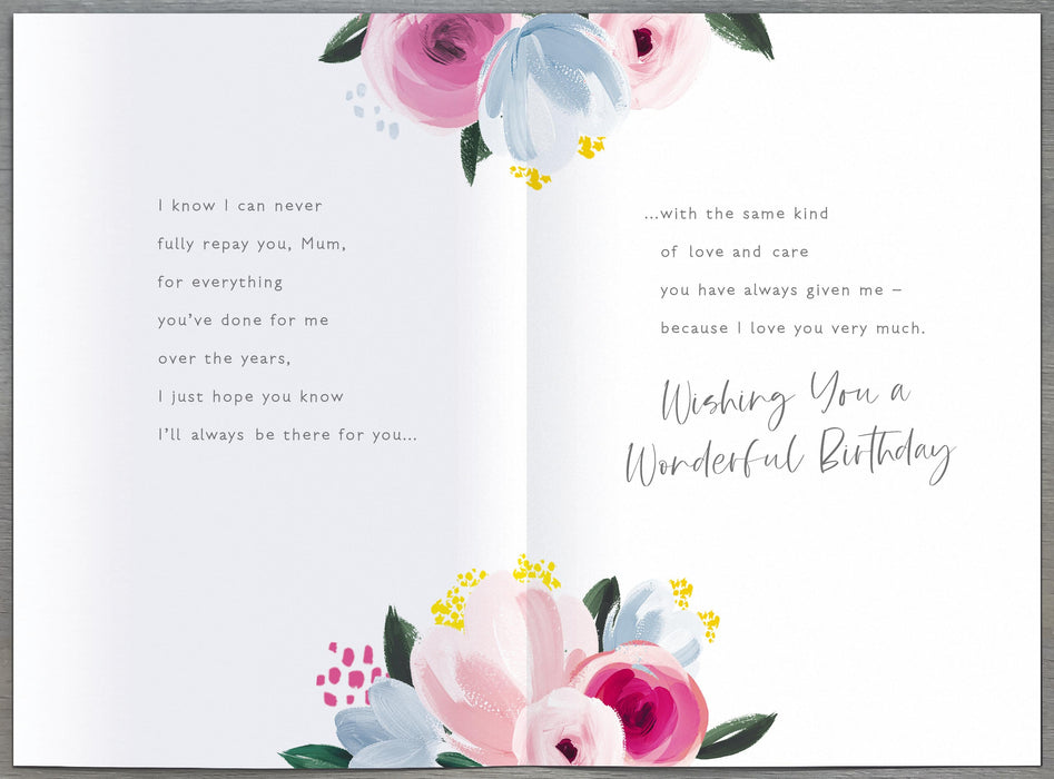 Gibson Birthday Card for Mum, Conv Design