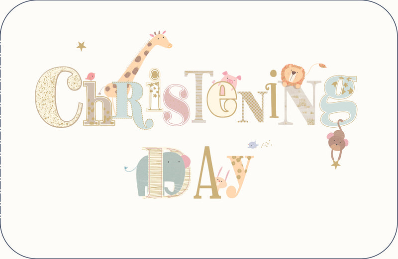 Carlton | Christening | Card and Gift | With Envelope