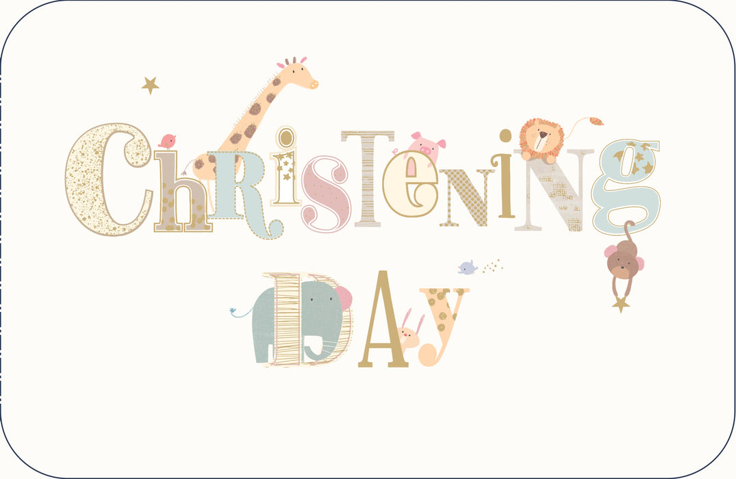 Carlton | Christening | Card & Gift | With Envelope