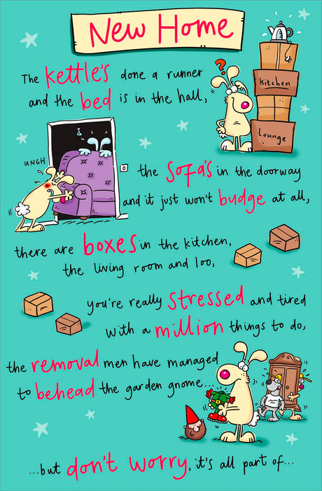 Giggles | New Home | Card and Gift | With Envelope