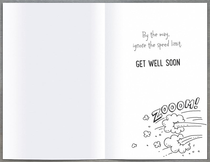 Giggles | Get Well Hum | Card and Gift | With Envelope
