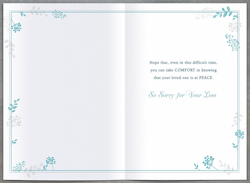 Gibson Sympathy Card for Religious, Conv Design