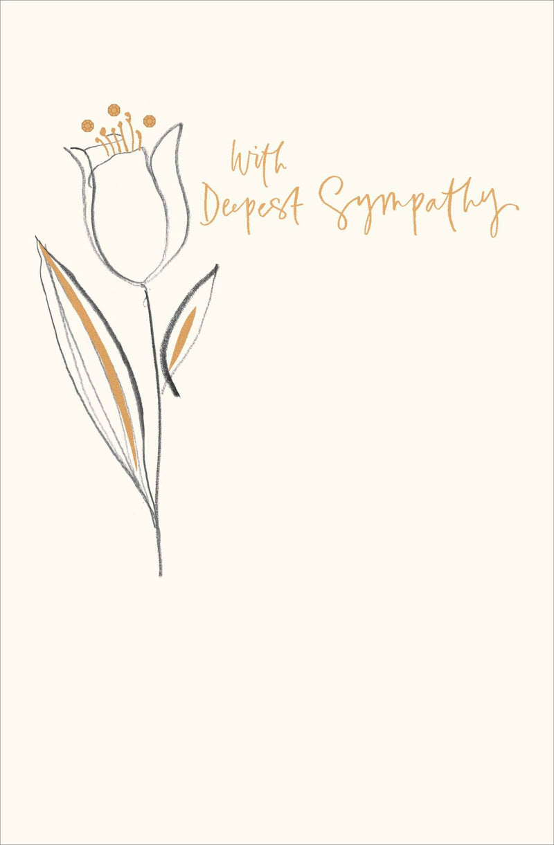 Carlton | Sympathy Card | Conventional Design | With Envelope