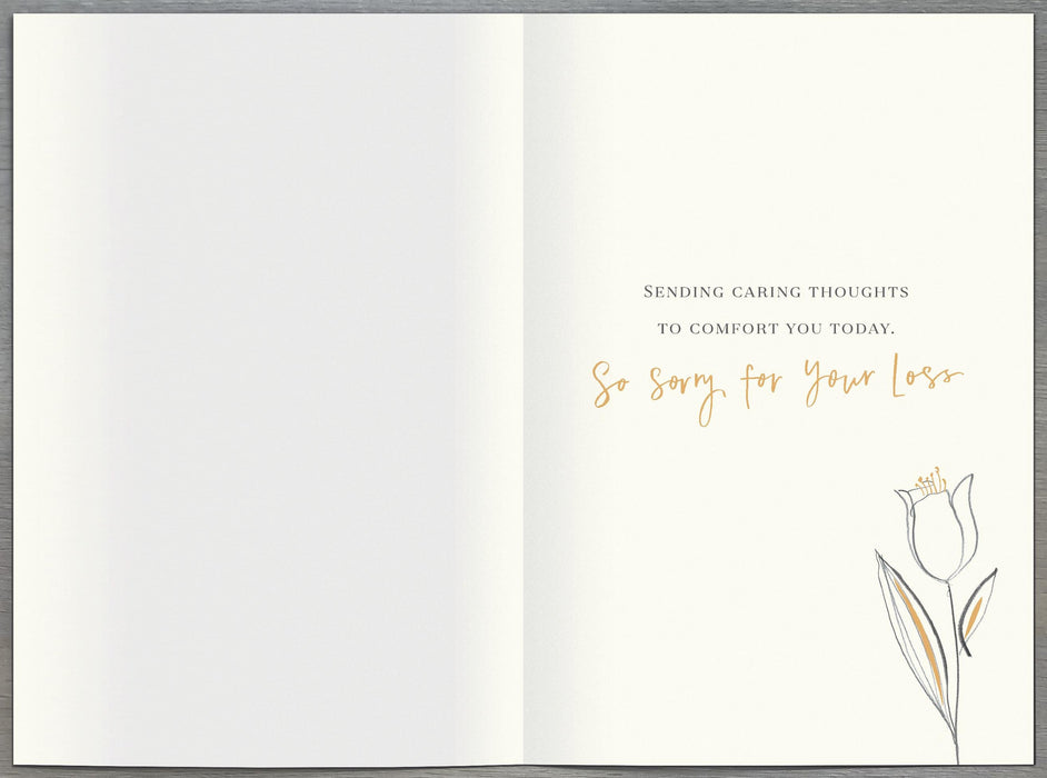 Carlton Sympathy Card for Conv, Conv Design