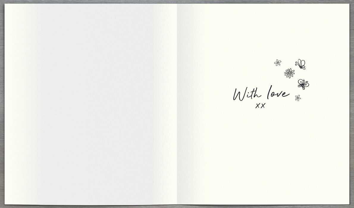 Love and Doodles Birthday Card for Friend, Conv Design