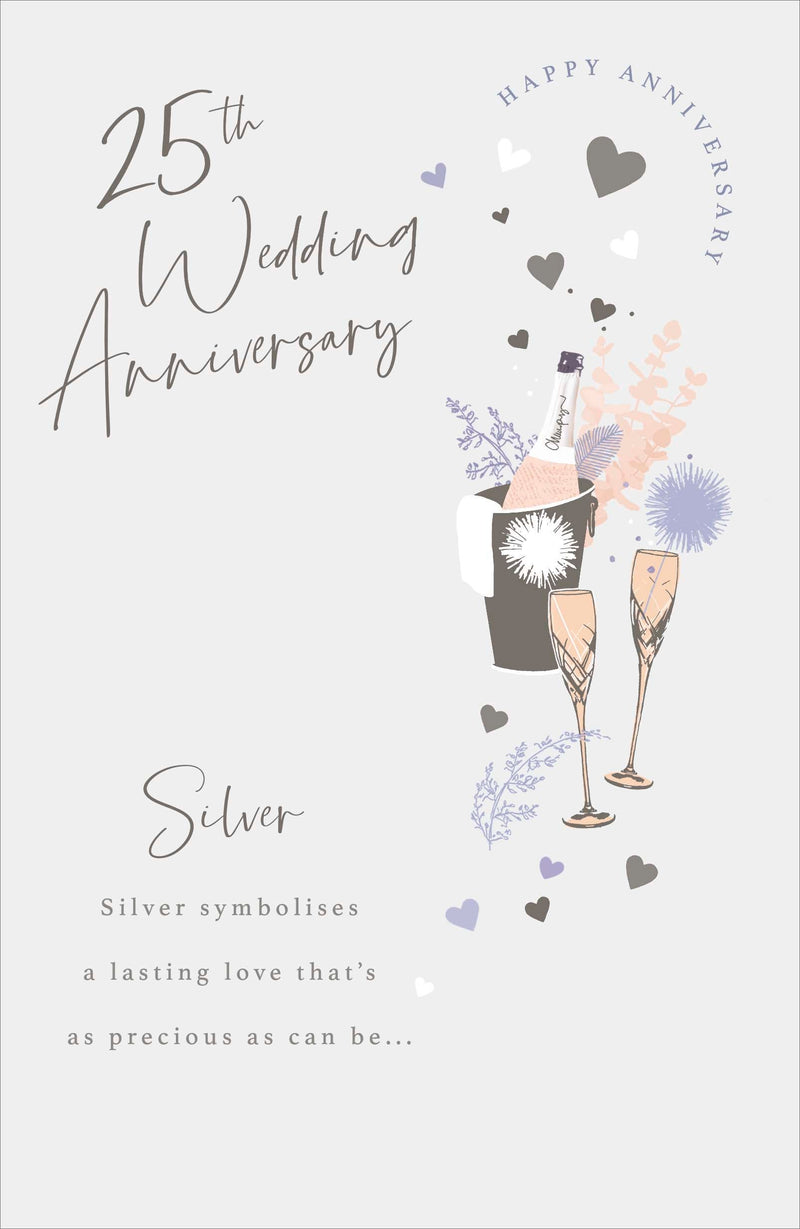 Gibson | Wedding Anniversary Card | Conventional Design | With Envelope
