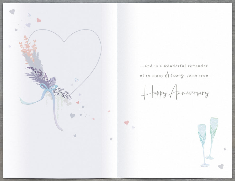 Gibson Anniversary Card for Wedding, Conv Design