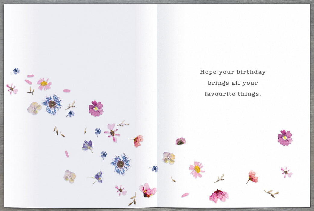 In The Press Birthday Card for Conv, Conv Design