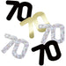 Glitz 70 Black Foil Confetti 14g