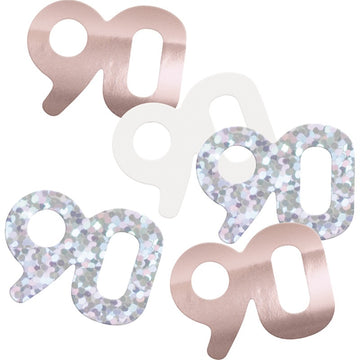 Glitz 90 Rose Gold Foil Confetti 14g