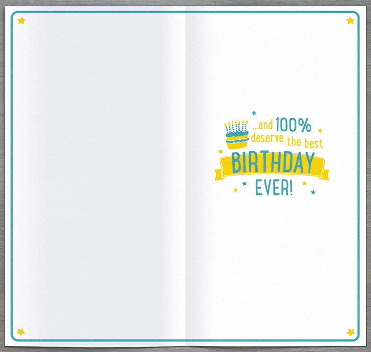 Watermark Birthday Card for Young, Conv Design