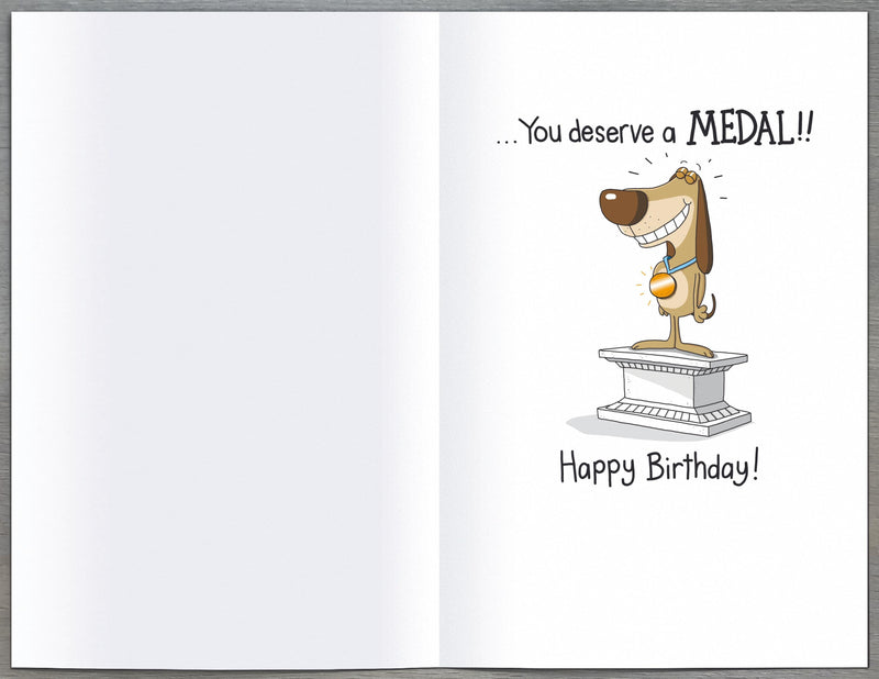 Giggles | Birthday Card Brother In Law Hum | Happy Birthday Gifts | Him, Boys, Men | With Envelope