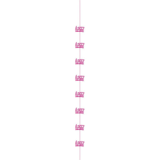 Glitz H.B. Pink Hanging Decorations 5 ft