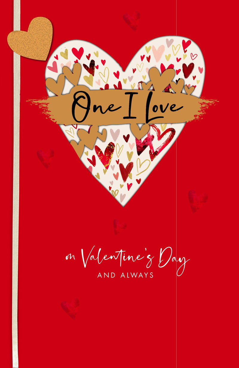 Gibson Valentine's Day Card for Love, Hand Finished, 748884