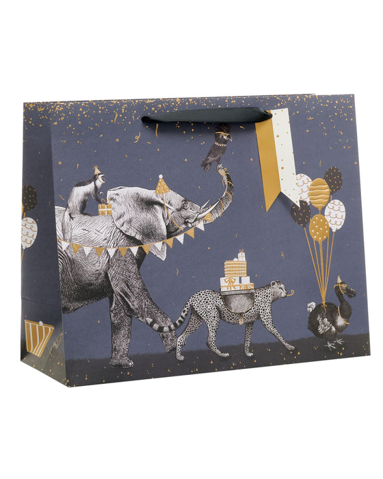 Party Animals Open Card for Blank, Blank Design