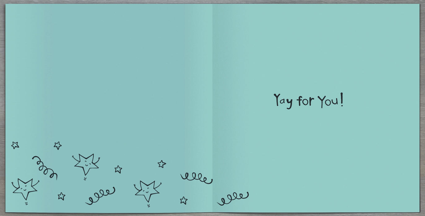 Benny Congrats Card for Driving, Cute Design