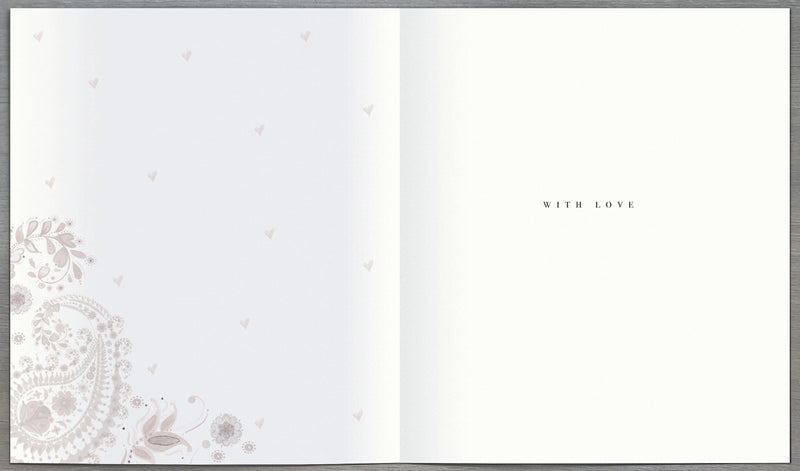Eastern Print Studio | Anniversary Card | Conventional Design | With Envelope