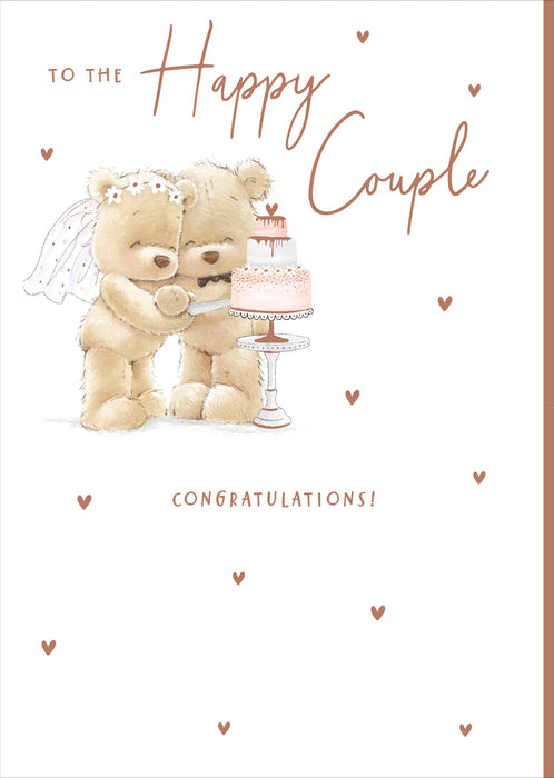 Nutmeg Wedding Card for Cute, Cute Design