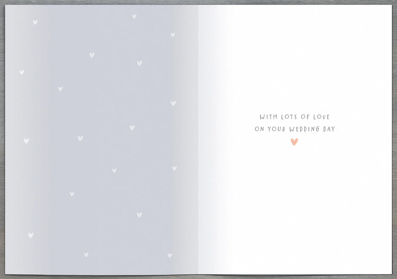 Nutmeg | Wedding Card | Cute Design | With Envelope