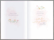 50th Wedding Anniversary Card Mum & Dad - inside