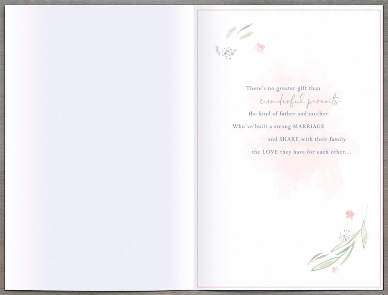 Gibson | Wedding Anniversary Card | Conventional Design | With Envelope