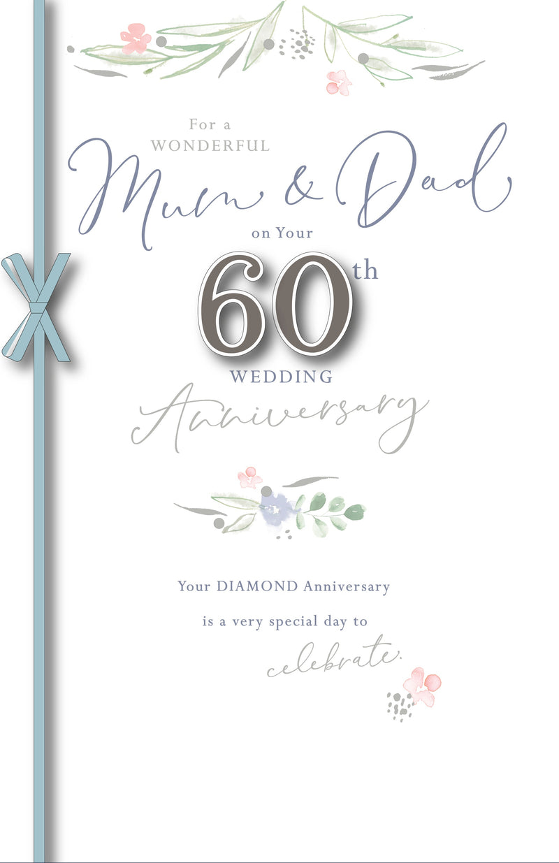 Gibson | Wedding Anniversary Card | Conventional Design | With Envelope