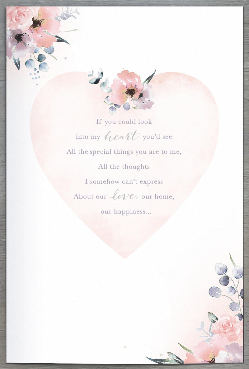 Gibson | Wedding Anniversary Card | Conventional Design | With Envelope