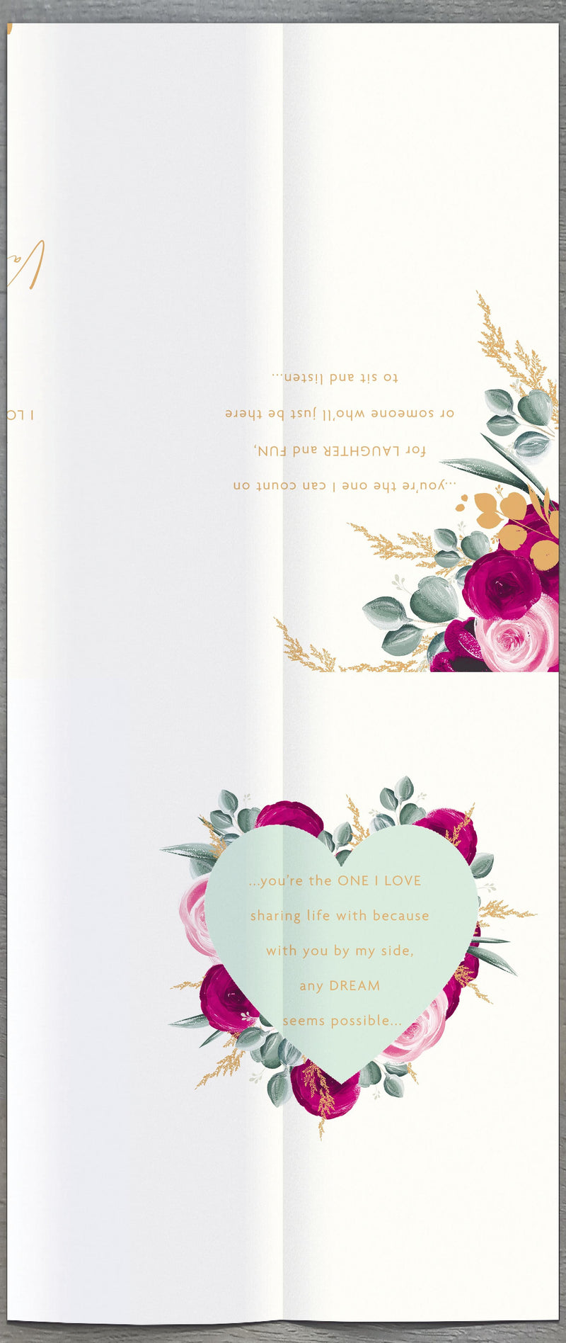Gibson Valentine's Day Card for Partner, 753409