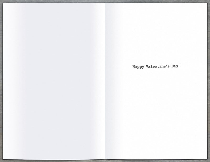 Waving At Trains Valentine's Day Card for Husband, Humorous Design, 753432