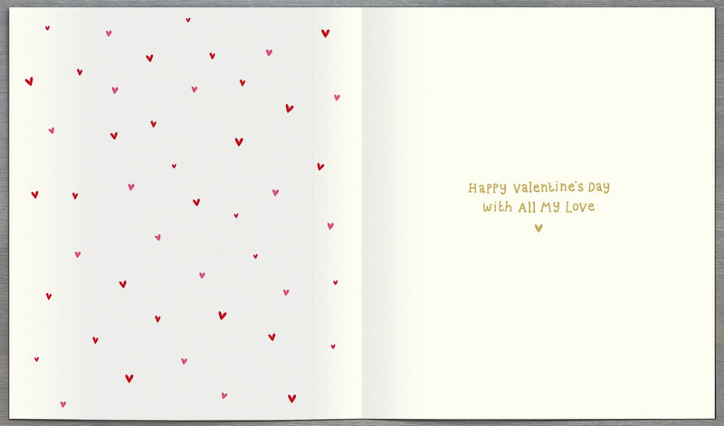 Disney Winnie the Pooh Valentine's Day Card for Partner, Cute Design, 753443