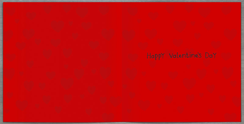Benny Valentine's Day Card for Partner, Cute Design, 753483