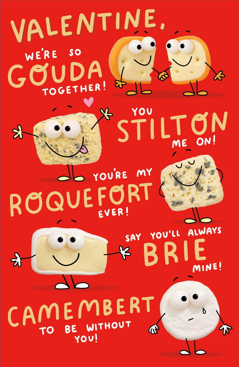 Giggles Valentine's Day Card for Partner, Humorous Design, 753492