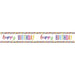 Bright Confetti Birthday Foil Banner 9 ft