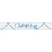 Blue Bunting Christening Foil Banner 9 ft
