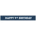 Glitz Blue Age 9 Prism Foil Banner 9 ft