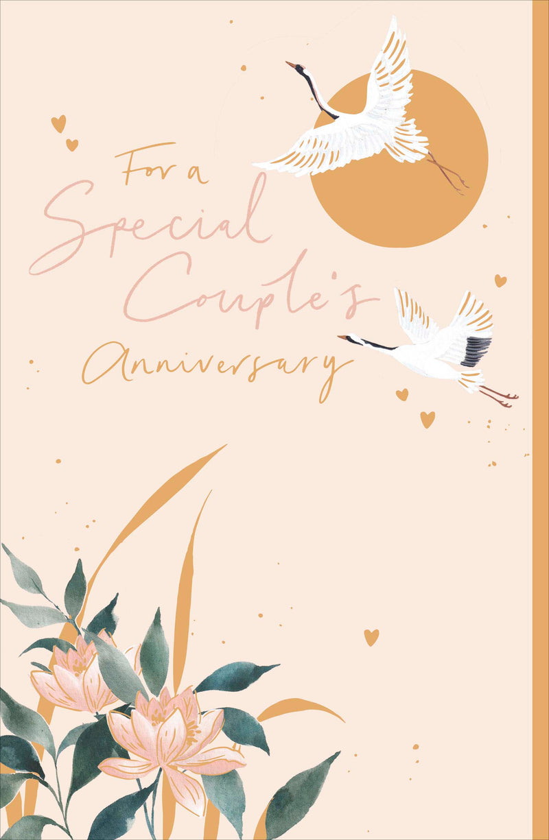 Gibson | Wedding Anniversary Card | Conventional Design | With Envelope