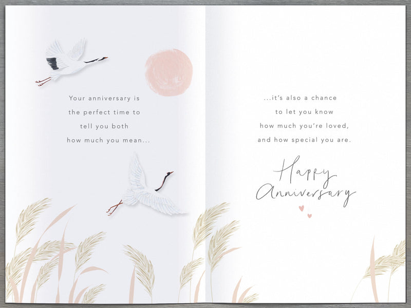 Gibson | Wedding Anniversary Card | Conventional Design | With Envelope
