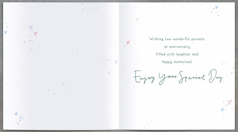 Carlton | Wedding Anniversary Card | Conventional Design | With Envelope