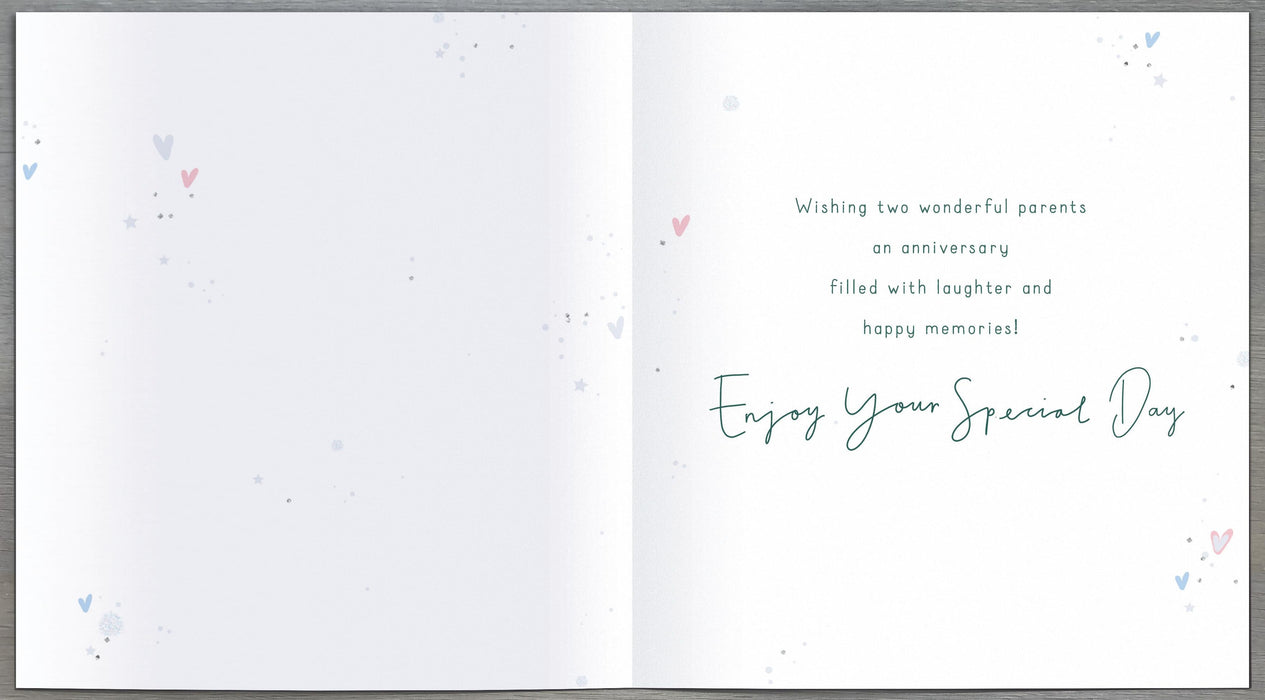 Carlton Anniversary Card for Wedding, Conv Design