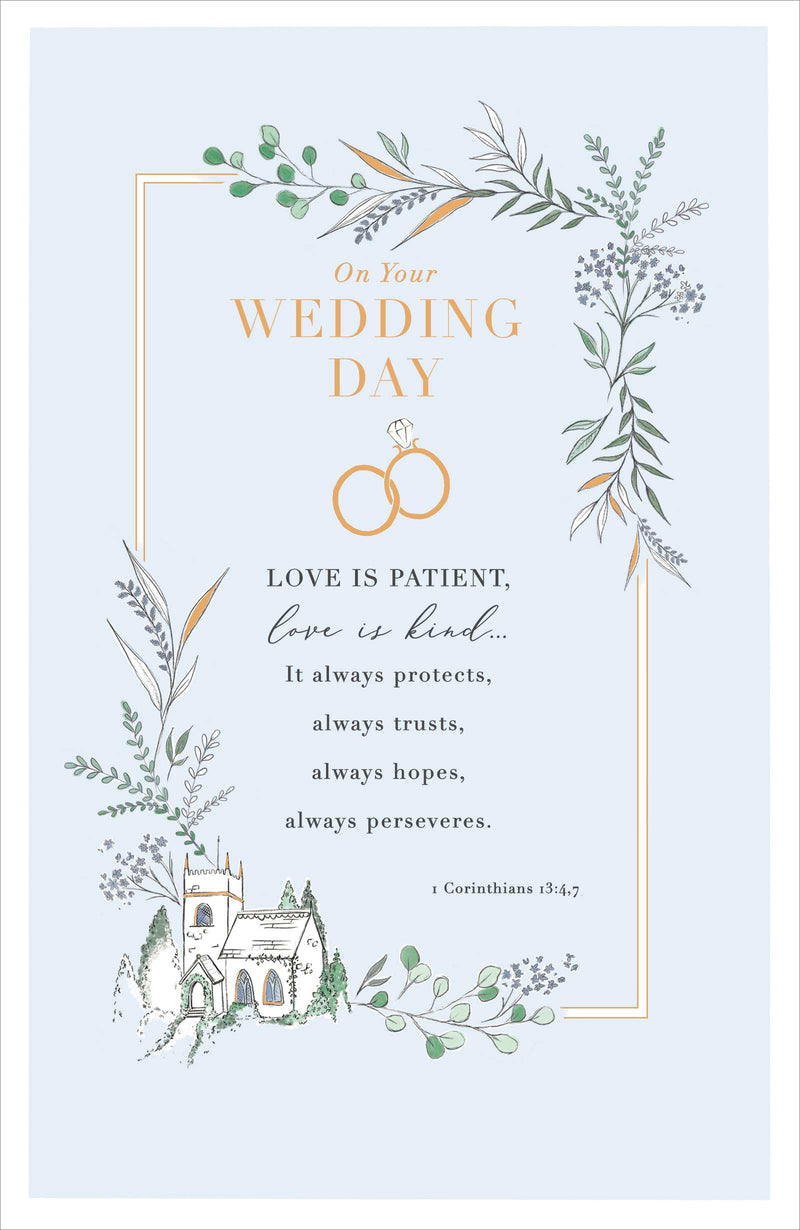 Gibson | Wedding Card | Conventional Design | With Envelope